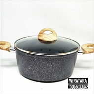Yoshikawa 24cm Marble Dutch Oven Pan