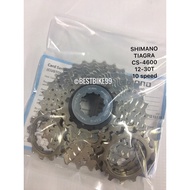 Shimano Tiagra 10 speed CS 4600 FC 4600 (52-39T) 2x10 Hollowtech Double Crankset BB Cassette Road Sp