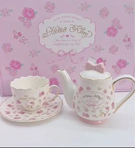 Sanrio Hello Kitty 全新茶壺茶杯套裝禮盒