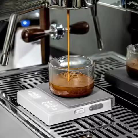 Youpin Kitchen Coffee Scale with Timer Rechargeable Digital Scale 0.1g High Precision 3 Modes Drip E