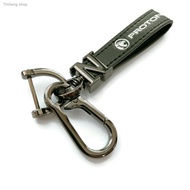 ▽◈❈[Malaysia In stock] Proton Leather Keychain Car Key Remote Hook Key Chain for Proton Saga / Persona / Exora / X50 / X