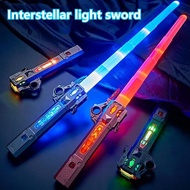 Lightsabers LED Light Up Saber,Dual Light Sword 7 Colors Changeable with 3 Mode Sound,Expandable Sta