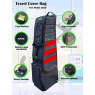 ถุงคลุมถุงกอล์ฟขึ้นเครื่องบิน Travel cover golfbag (มีล้อลาก) พร้อมส่งจากไทย!!!
