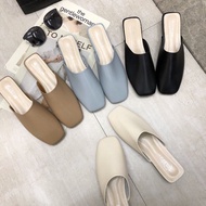 Lady soft pu comfy slipper sandal