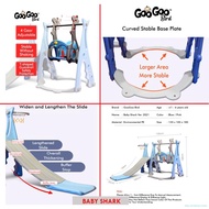 ☃♕✶HOBBY TREE 3 IN 1 Swing , Slide And Basketball Hook Indoor / Outdoor Mini Playground Play Set For