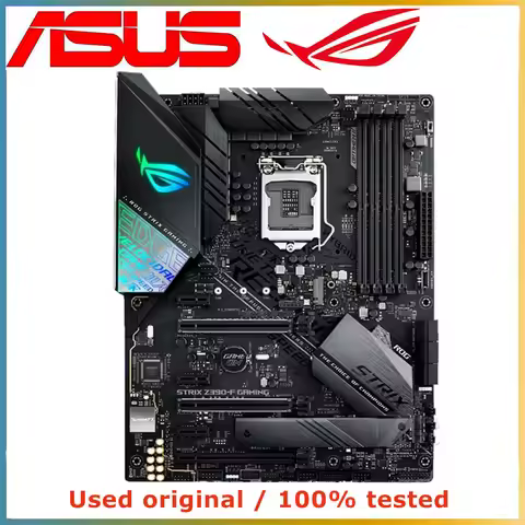 LGA 1151 For Asus ROG STRIX Z390-F GAMING Z390F Motherboard DDR4 Intel 8th 9th-Gen I9 I7 I5 I3 128GB
