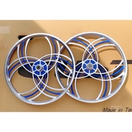 Sport rim 3 batang silang 20" Alloy Sport Rim - basikal lajak /BMX/ Basikal Single Speed (1pair) 537
