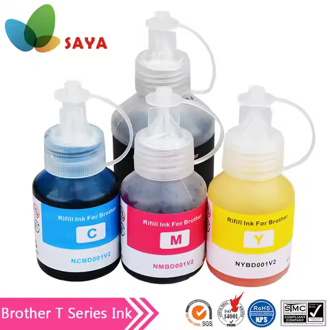 Saya For Brother BT D60BK BTD60 BT5000/5001/5009 Refill Ink kit for Brother DCP-T300 T310/DCP-T500W/