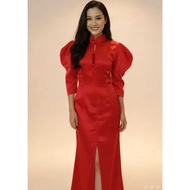 MOOROOAH | RED CONGSAM DRESS | MAXI DRESS CONGSAM RED