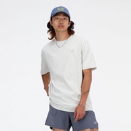 New Balance Mens Athletics Cotton T-Shirt - Ash Heather