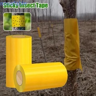NOVAFABLE​ Insect Proof Tape, Double-sided 5/10M Outdoor Insect Trap, Prevents Insects Yellow Strong