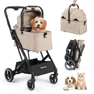 美國 Beberoad X2 3 in 1 Lightweight Foldable Carrier Dog cat Pet Stroller 寵物推車