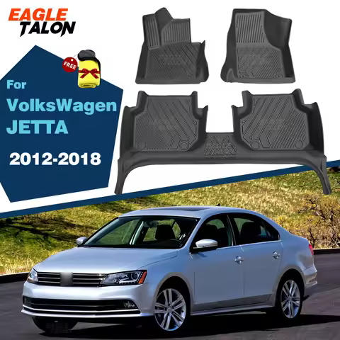 EAGLE TALON For VolksWagen VW JETTA 2012-2018 2017 2016 Custom All-Weather TPE Floor Mat Carpet Cove