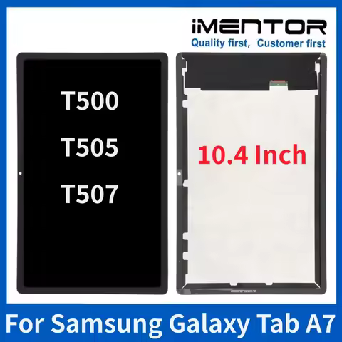 LCD Display Touch Screen Digitizer Replacement Parts Samsung Galaxy Tab A7 2020, T500, T505, T507, T
