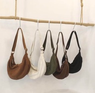 Tas selempang wanita uniqlo Corduroy Tas selempang Tas selempang wanita premium