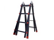 Thang nhôm gấp và rút đa năng 4 đoạn FujiHome ML44B (BLACK)