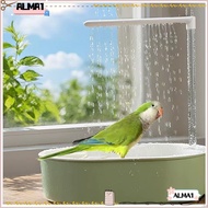 ALMA Bathing Box, Garden Outside Bird Bath Shower Parrot Bathtub Accessory,  Pet Supplies Automatic 