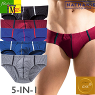 Natasha AMIAS Men’s 5pcs Brief AUTHENTIC NATHANIEL