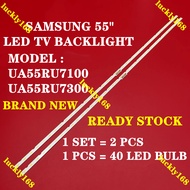 UA55RU7100 UA55RU7300 SAMSUNG 55" LED TV BACKLIGHT(LAMP TV) SAMSUNG 55 INCH LED TV