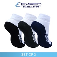 Exped Men's Sports Thick Cotton Lowcut Socks 540172 - Set of 3
