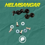 Bogo Helmet Buttons/Retro/Glass Bogo Helmet Buttons