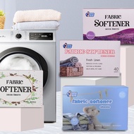 Dryer Sheet Fabric Softener Reduce Static & Wrinkles 40 Sheet