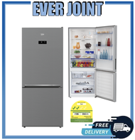 [Bulky] BEKO RCNT415I50VZP [415L] Bottom Freezer Fridge - Platinum Color