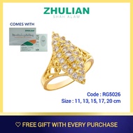 [RG5026] Zhulian Gold Plated Ring Jewellery / Cincin Klasik