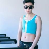 Chest Compressor Chest Binder: Janest Yoga & Cotton 15cm Bandage (Front Buckle)