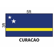 Curacao Flag 3x5ft, Bendera Curacao 3x5ft, Polyester