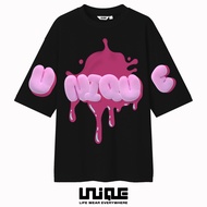 UNIQUE - (Unique Series) Kaos Oversize Milky Cotton Combed 24s Pria & Wanita
