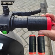 FOREVERGO Pair Universal Silicone Handlebar Grips Cover for Scooter & E-Bike Brake Lever Cover Non-S