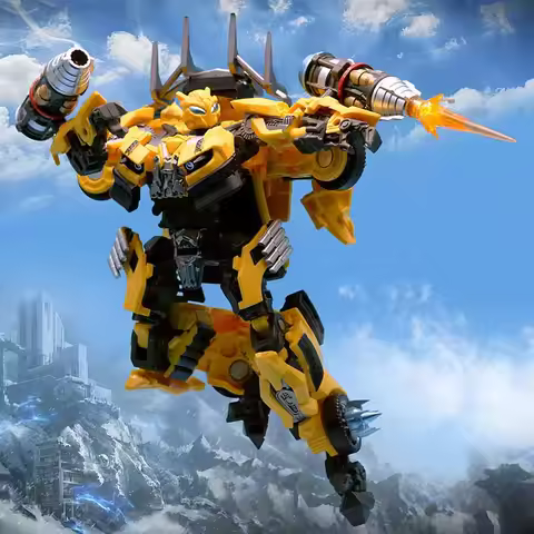In Stock Transformation Robot Car Model Set PT-05 PT05 Movie Yellow Bee Action Figures Deformation T