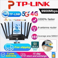 【TP-Link】4G 5G Wifi Router Sokong Kad SIM 9000Mbps Boost Internet Speed ​​Faster Than Rocket Modem U