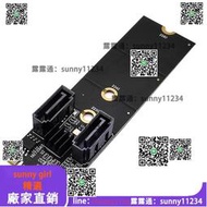 M2 KEY-M NVME PCI-E轉SATA3.0擴展轉硬盤轉接卡免驅JMB582黑群  露天市集  全臺最大的網路