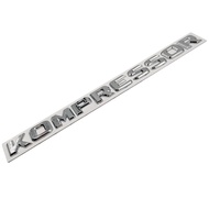 [OUS] 3D Chrome ABS KOMPRESSOR Letter Badge Emblem Sticker for Mercedes Benz SLK CLK SL CLS ML GL A 