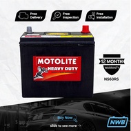 NW MOTOLITE NS60 | 46B24R | 46B24RS Bateri Kereta NS60 46B24R Bateri Kereta Avanza Saga BLM Wira Sav