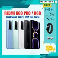 Xiaomi Redmi K60 Pro Snapdragon 8Gen 2 120W Fast Charging / Redmi K60 Snapdragon 8+Gen1 / Redmi K50
