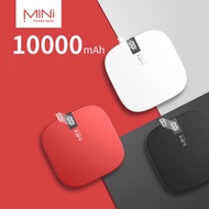 discount 10000 mAh mini power bank Type-C&amp;Lighting fast input Digital display powerbank double USB f