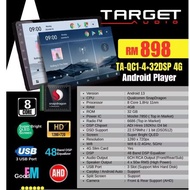 10" Target Audio QC1 4+32 4G android player