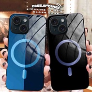 Case iphone 15 - Softcase iphone 15 Pro - Glass Case iphone 15 Pro Max/Plus (GC243)