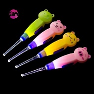 G&Y Fashion ABS Adults Children Kids Use Replaceable Lighting Earpis Ears Wax Cleaning Tool Set With