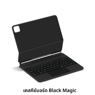 เคสคีย์บอร์ดแม่เหล็ก AJIUYU สำหรับ iPad Pro 11 13 นิ้ว M5 2025 iPad Pro M5 M4 11 นิ้ว 13 นิ้ว คีย์บอ