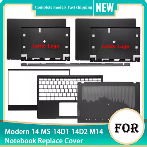 New For Modern 14 M14 MS-14D1 14D2 14DK MS-M14 Laptop LCD Back Cover Front Frame Palmrest Bottom Cas