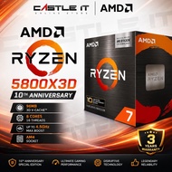 AMD Ryzen 7 5800X3D 10th Anniversary AM4 Gaming Processor 8 Core 16 Thread 3D V-Cache