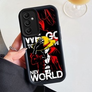 Samsung phone case A54 All Inclusive tpu Luffy A03 Phone case S23PLUS Cartoon S20FE Anime S26 Ultra