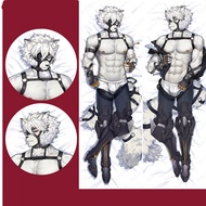 ZSELP Zenless Zone Von Lycaon เคสหมอนข้างคอสเพลย์กอด2ด้าน Von Lycaon Peachskin ปลอกหมอนกอดตัวยาว CVB