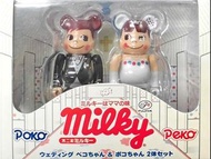 Bearbrick  2014 結婚  牛奶仔 牛奶妹100% be@rbrick