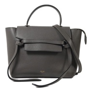 CELINE 牛皮皮革Micro Belt Bag手扣手挽肩背兩用袋