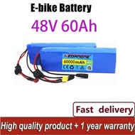 Battery 48v 60Ah 18650 electric scooter lithium-ion battery pack 13 series 2 parallel+charger